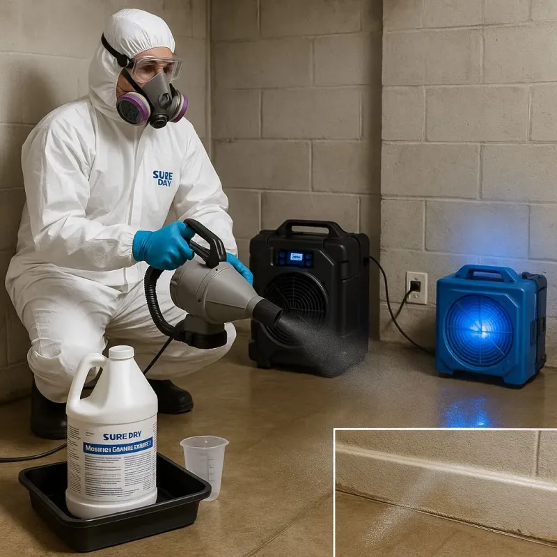 Sanitization and Odor Removal process in Coshocton, OH